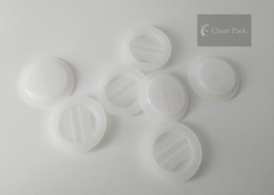 Polietileno branco um serviços de desgaseificação do OEM/ODM da espessura da válvula 1.7mm da maneira