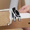 Aluminum Rubber Sound Insulation Wooden Door Magnetic Suction Sealing Strip Silent Magnetic Suction Wooden Door Seal