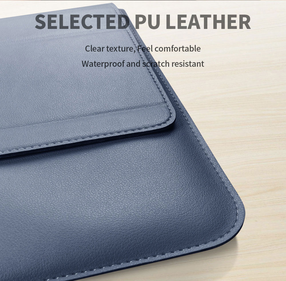 For Laudtec DNB26 3-in-1 Adjustable Tablet Holder Leather Bag Laptop Mouse Pad Korean Business Travel Shoulder Backpack Office Wholesale OEM/ODM/Private Label