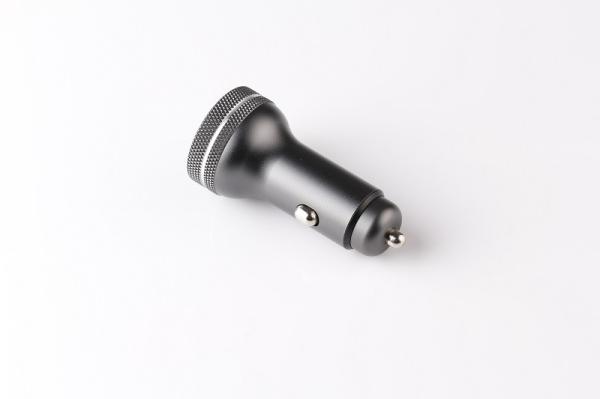 Quick Charge 3.0 Car Charger 12V Dual USB Car Charger 3.1Case Aaluminum alloy