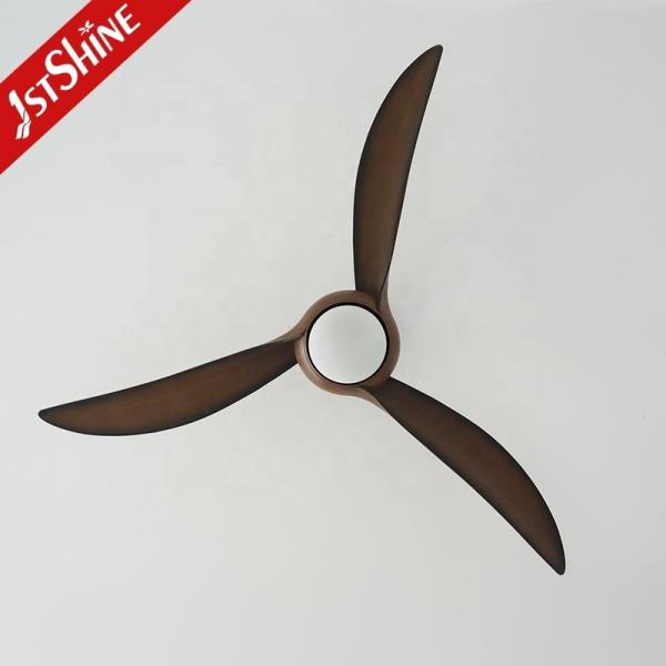 Ventilador de tecto LED com comando remoto e amortecimento de luz Dimmer de apoio Dimmer Sim Rodas descendentes 6