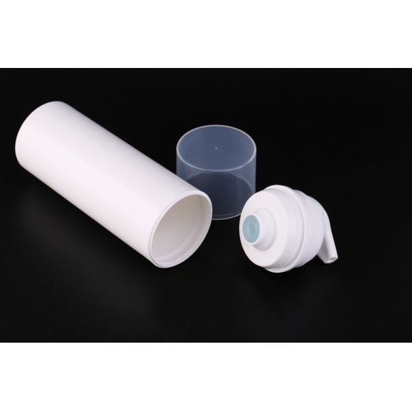 Белый цвет Пластик 100 мл Маска безвоздушный насос бутылки 200 мл безвоздушный насос диспенсер