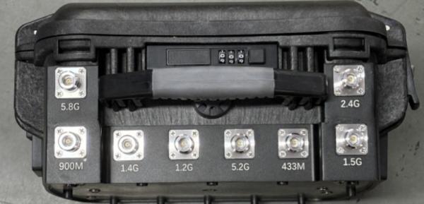 Customizable Backpack Drone Jammer Directional Antennas For Precision Targeting