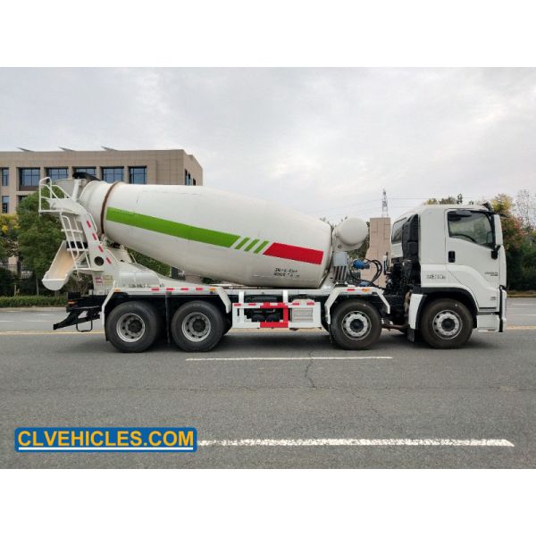 ISUZU GIGA 8X4 380hp 12CBM 12 Cubic Meters Concrete Mixer Truck Concrete Mixers Cement Mixer Concrete Mixing Truck