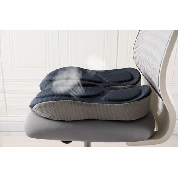 Knitted Anti-Static Memory Foam Seat Cushion for Office Sitting Posture Correction