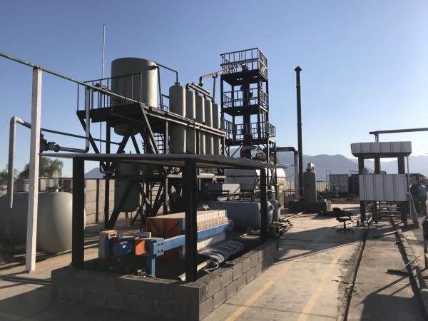Crude Oil Refinery For Waste Engine Oil Regeneration Plant 380v/50hz