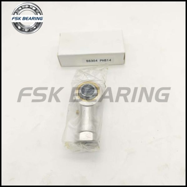 ABEC-5 PHS14 Stainless Steel Joint Rod End Bearing 14*34*19mm Premium Quality