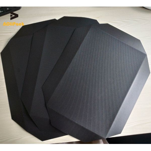 Réutilisez le plastique 0.6mm que les revêtements de la palette 400kg glissent