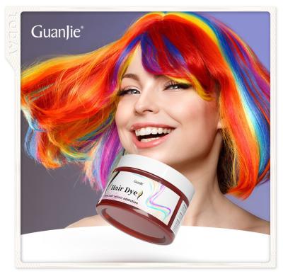 Customizable Vegan Semi Permanent Hair Color Liquid Hair Dye For Trendy Fashion Hair
