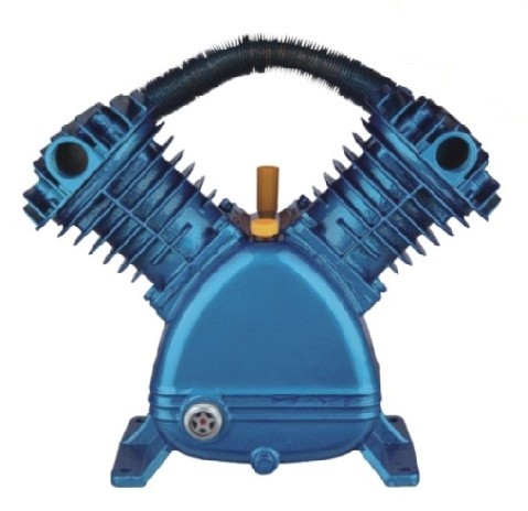 Low Maintenance 5.5HP Air Cooled Reciprocating Piston Compressor Head For Industrial Air Compressor Air Cooler