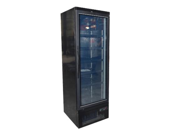 Anti Fog Single Door Commercial Upright Freezer Dixell Thermostat