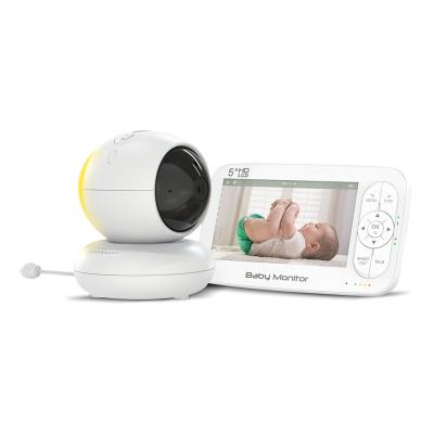 5 Inch Wireless Baby Monitor with 2.4GHz FHSS and Night Vision