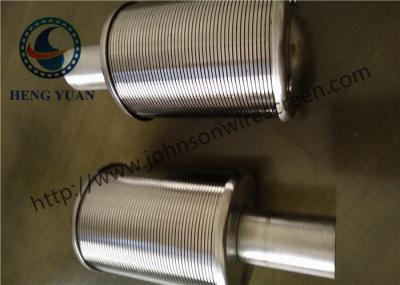 Johnson Slotted Water Filter Nozzle nenhum comprimento material de corrida de 115-110mm