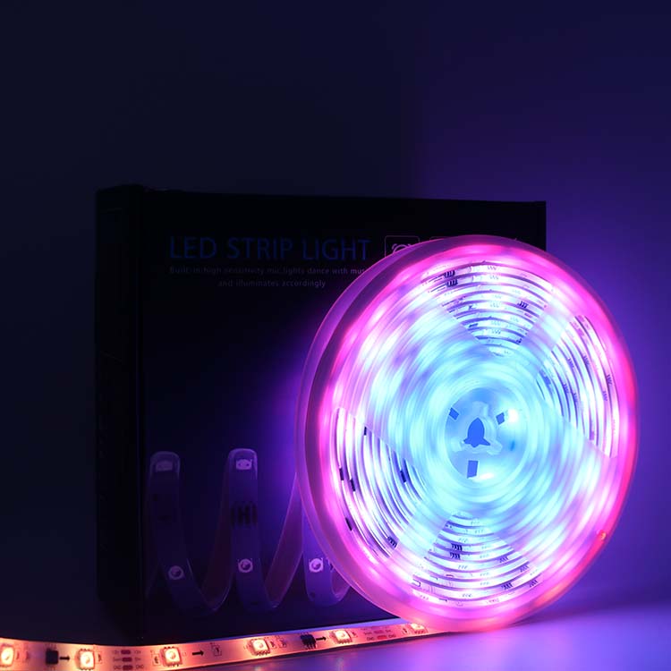 Прокладка СИД Bluetooth SMD5050 5m 150LEDs WS2811 Rgbic Rgb