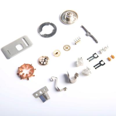 CNC Hot Automotive Stamping Parts High Rigidity Electroplating Surface