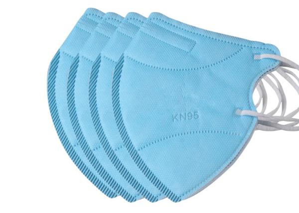 Soft Cotton KN95 Mask High Tensile Strength Food Processing Industry Use