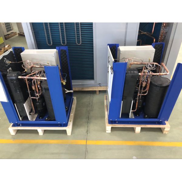 Тепловой насос грунтовых водов топления пола, тепловой насос 380В 19кв жилой геотермический