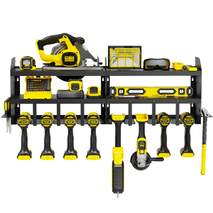 Силовой удар держатель аккумулятора гараж Пегборд Управляющий инструмент Управляющий отвёрткой