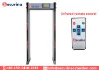 Detector à prova de intempéries 760mm da segurança aeroportuária IP65 com 30 ajustes rápidos dos lugar