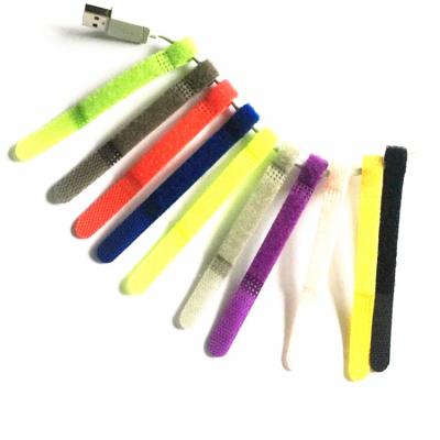 100% Nylon Hook And Loop Cable Ties