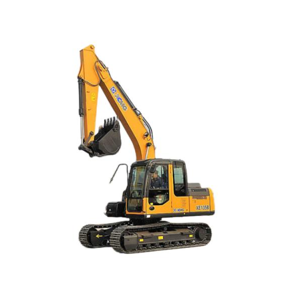 XE135B XCMG Excavadora hidráulica ISUZU Motor 13 toneladas Excavadora de rastreamento com martelo