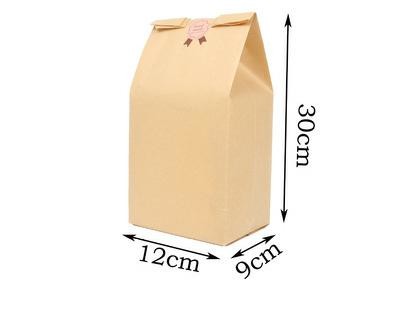 French Caterpillar Bread Takeaway Paper Bags 50-320mm Height