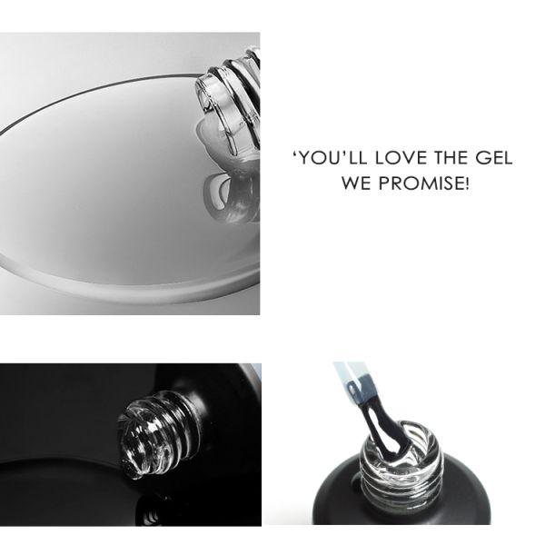 1kg Transparent Increase Nails Thickness Enhanced Gel Nail Polish