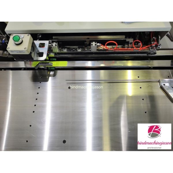 Automatic spiral binding machine PBS420 with hole punching and coil lock function