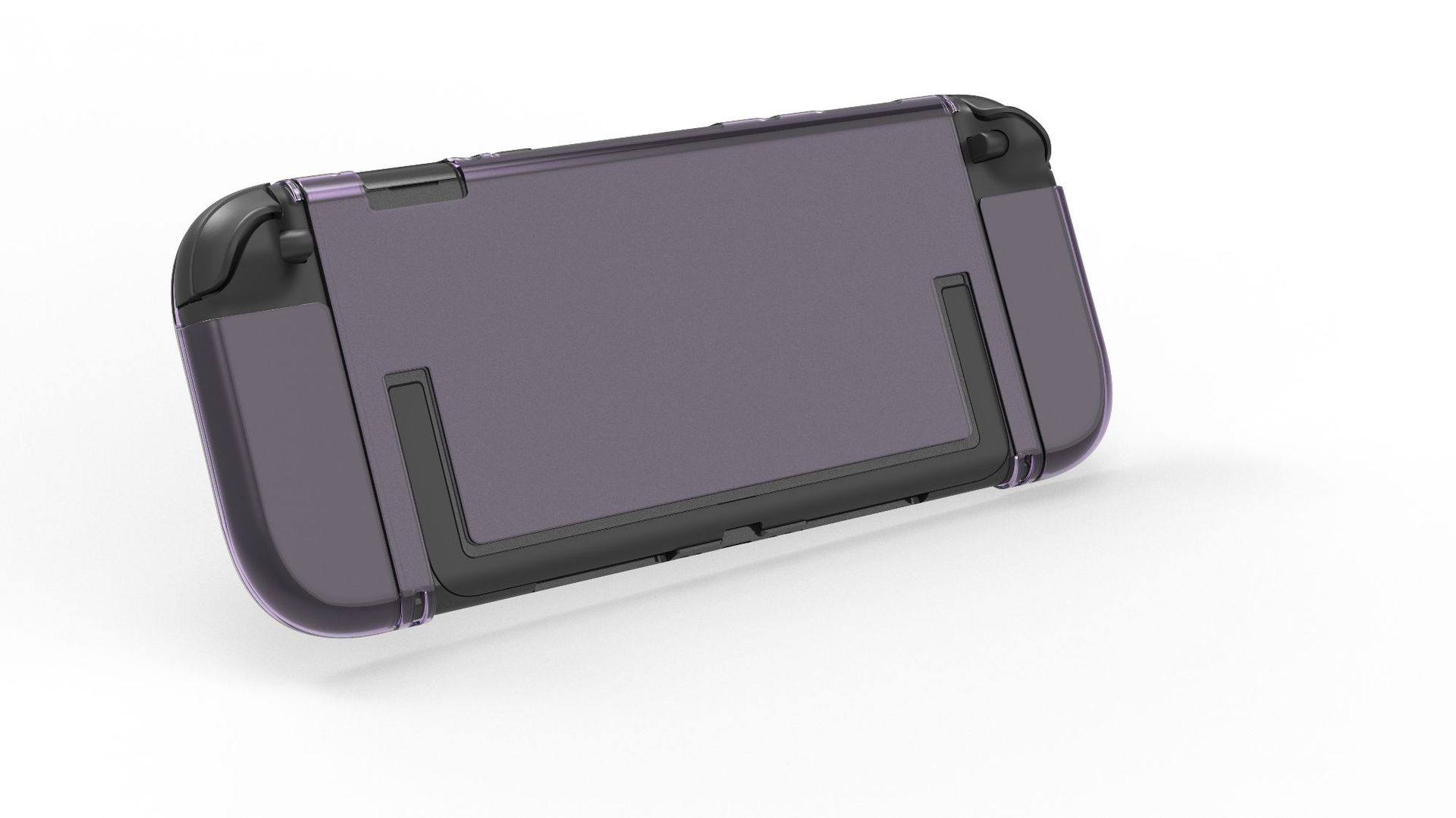 Laudtec Clear Case for Switch 2 (2025) Carrying Protective PC Case, Shockproof PC & TPU Protective Grip Cover Anti-Scratch
