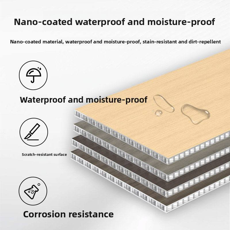 Aluminum Honeycomb Ceiling Panel 3003 Core 7-50mm Thickness Lightweight Fireproof Wall Panel 1220x2440mm