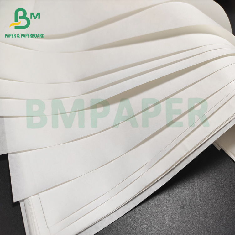 Glassine Wrapping Paper Rolls For Fruit And Vegetable Acid Free White Translucent Стеклянные бумажные рулоны для упаковки фруктов и овощей без кислоты Белый прозрачный