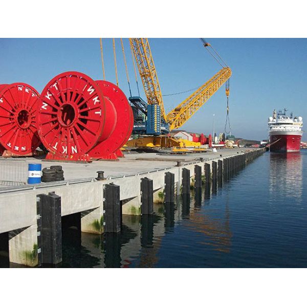 Бесшумный инновационный арковый фендер для повышения поглощения энергии и долговечности