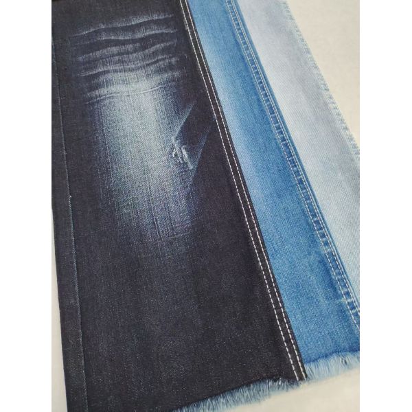 Siro Horizontal And Vertical Bamboo Yarn 8S Denim Fabric 11oz For Boys Jeans