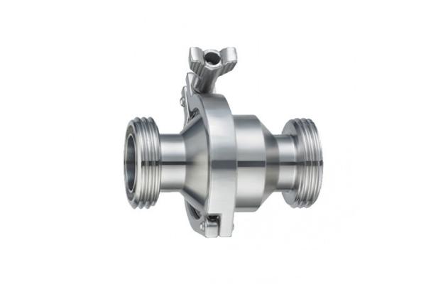 AISI 316L 304 Stainless Steel Sanitary Valves Male / Female Threaded Check Valve