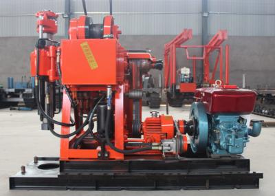 poço de água portátil de 200m Cutomzied que fura trabalhos da perfuração de Rig Machine For Mining Rocky