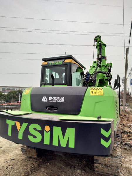 Da profundidade máxima giratória da perfuração do equipamento 10m/12m de TYSIM KR40A diâmetro máximo da perfuração Driling 1000 milímetros
