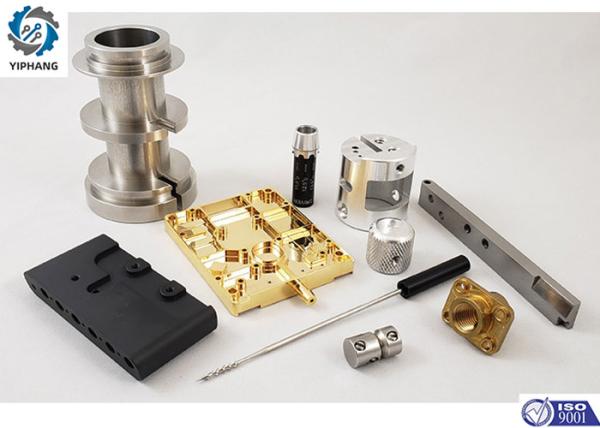 Aluminum 6063 Iron Alloys Custom CNC Precision Machining Parts SGS For Aerospace