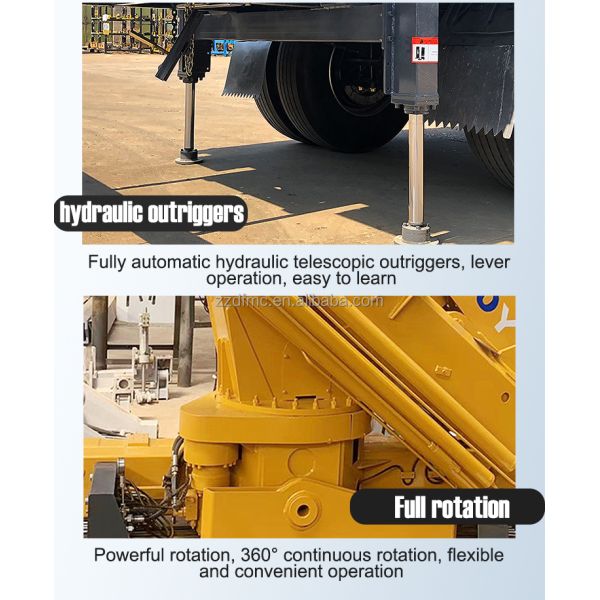 14 Ton Mobile Truck Mounted Crane With WEICHAI Engine And 30T.M Rated Lifting Moment