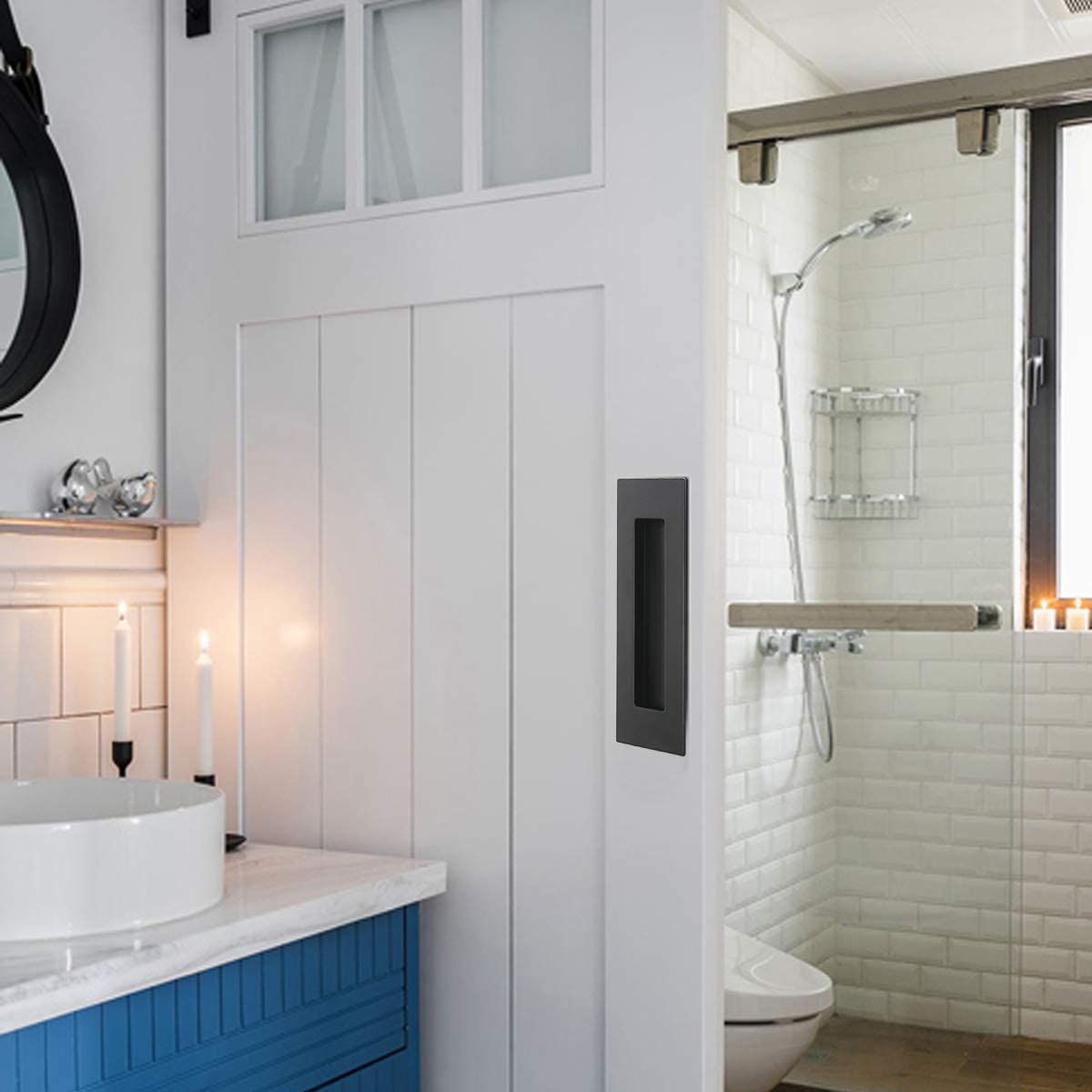 Электропластированный SS304 Свёрнутая дверная ручка