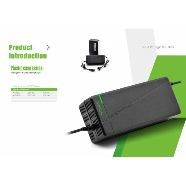 Прочный пластиковый корпус Интеллектуальные зарядные батареи лития YM-R15-SK