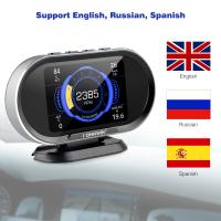 KONNWEI Headp vers le haut de scanner diagnostique de mesure d'obd II d'affichage pour toutes les voitures