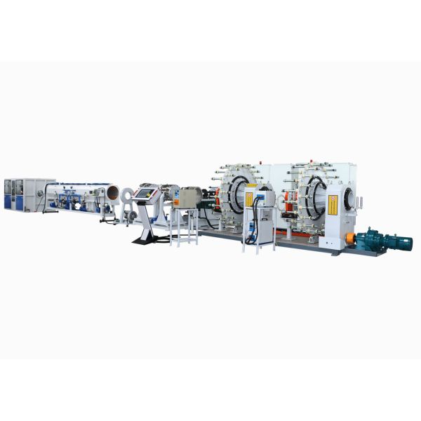 HDPE Steel Wire Frame Reinforced Pipe Extrusion Machine