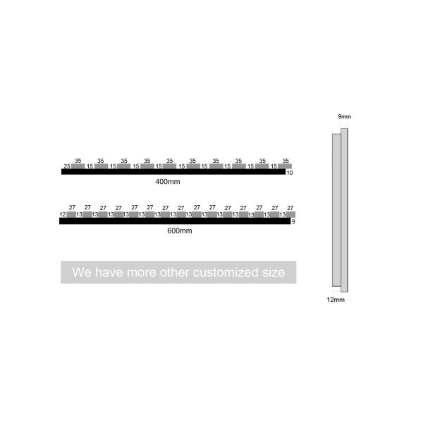 Панель ядровой изоляции стены войлока полиэстера MDF дуба деревянная акустическая