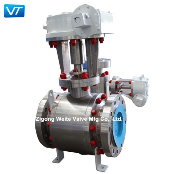 Robinet à tournant sphérique de joint en métal des BS 5351 2 – 48" pour des