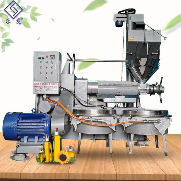 Máquina alta da imprensa de óleo do parafuso do óleo comestível da taxa do óleo com tipo espiral desempenho do estábulo