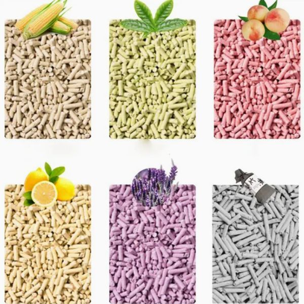 Accessoires pour animaux de compagnie - Pelle facile - Litière pour chat écologique - Litière agglomérante naturelle pour chat à base de maïs et de tofu