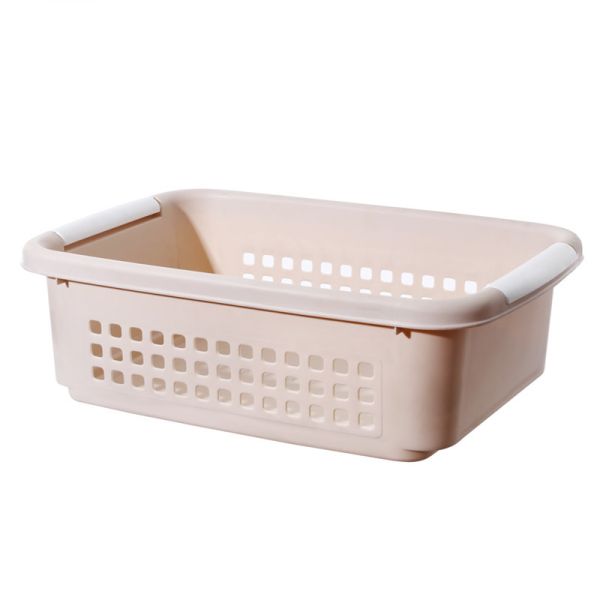 Bathroom Handle Plastic Basket Organizer for Vegetable