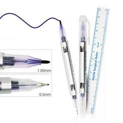 Роскошная двойная ручка вышивки брови ручка/3d татуировки Microblading головы Semi постоянная