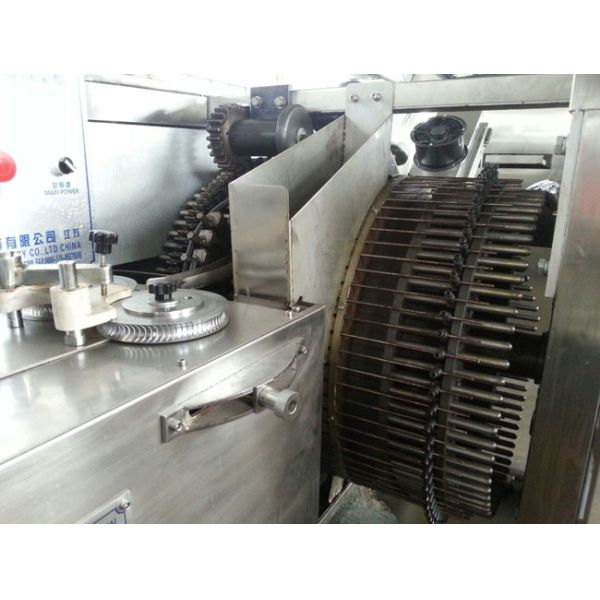 конфета леденца на палочке плода 10T/8h 380v делая машину 3.5kw