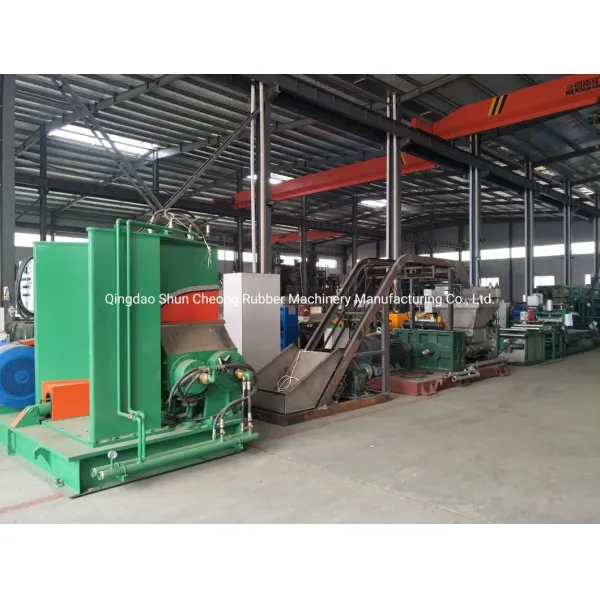 Automatic Grade EPDM Granules Production Line for Sport Flooring